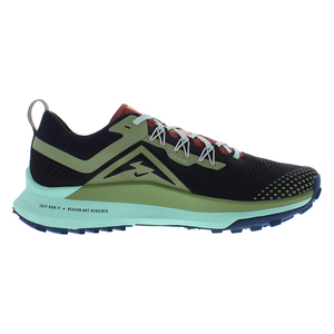 Scarpe da uomo Nike React Pegasus Trail 4 Colore: Nero Alligator Canyon Rust Mint Foam 100% autentico - Product Image 2