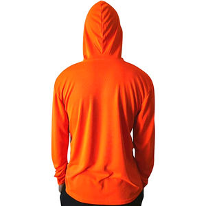 Camiseta DE SEGURIDAD reflectante de alta visibilidad con logotipo personalizado de alta calidad y transpirable con capucha - Product Image 5