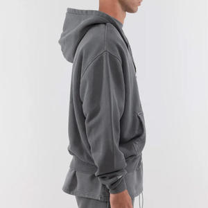 Wholesale Men's Plus Size Sweatshirt Hoodies 360gsm Heavy Weight Acid Wash Fleece Digital Print Logo Regular Fit <b>Zip</b> <b>Hooded</b> - Product Image 3