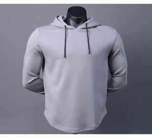 Sudadera con Capucha para Hombre, Invierno, Logotipo Personalizado, Ropa Deportiva, Impresión Digital, 100% Algodón, Gimnasio - Product Image 3