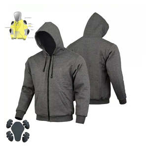 Veste à capuche moto entièrement doublée de fibres ARAMID CE Sweat à capuche polaire avec doublure Prime Protection Hoodies - Product Image 3