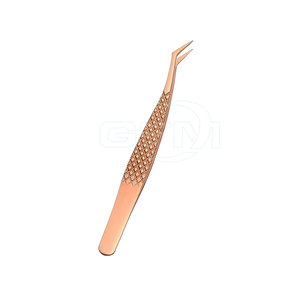 Pinzas para Pestañas de Acero Inoxidable Hechas a Medida, Duraderas y Reutilizables, Punta Suave, Estilo Único, Color Sólido, Gran Venta - Product Image 2