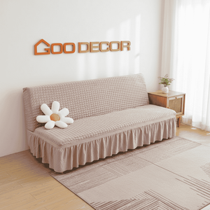 Funda Elástica para Sofá Cama, Color Verde, Elegante, de Fábrica en Vietnam, Directo para Sala de Estar, Buen Precio - Product Image 4