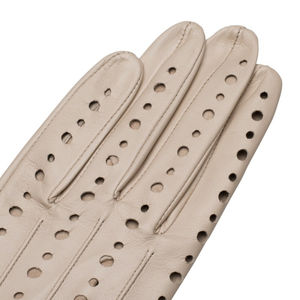 Guantes de conducción de carreras de cuero personalizados de alta calidad Impresión de logotipo Pantalla táctil transpirable Compatible Unisex para deportes - Product Image 2