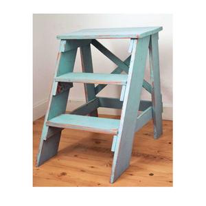 Strong Wooden <b>Step</b> Stool with Natural Wood Grain Ideal for Kitchen Counters Bedroom Access and Household Utility - Product Image 3