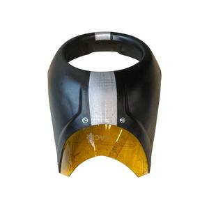 Cubiertas Decorativas de Iluminación No Originales para C-Racer PXSR 700 2016-2021, Cubierta Negra para Faro Delantero con Parabrisas Amarillo - Product Image 1