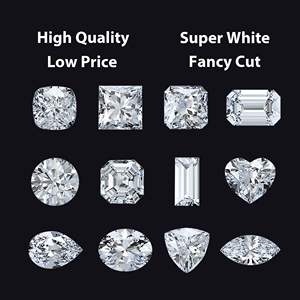 Piccole dimensioni bianco rotondo GRA Moissanite diamante pietre sciolte 3mm 4mm 5mm 6mm produttore di <span class=keywords><strong>prima</strong></span> mano prezzo di fabbrica all'ingrosso - Product Image 6