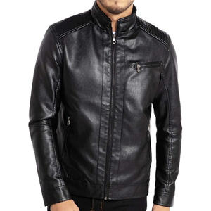 <b>Men</b> Winter <b>Long</b> Thick Leather Jacket <b>Men</b> Street wear Casual Business Clothing Pocket Leather Jackets <b>Coat</b> Outwear - Product Image 4