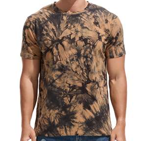 เสื้อยืดผู้ชายดีไซน์ล่าสุด ผ้าโพลีเอสเตอร์/คอตตอน ซับเหงื่อ แห้งเร็ว ทนทาน ออกแบบได้ตามต้องการ คุณภาพสูง สำหรับกิจกรรมกลางแจ้ง - Product Image 1