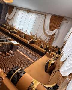 Sièges au sol orientaux, canapé ethnique, canapé Majlis arabe, canapé de style ottoman, ensemble Jalsa arabe, sièges au sol orientaux de luxe - Product Image 3