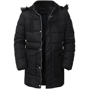 Veste en laine confortable fabriquée au Pakistan Parka pour hommes et femmes Veste universitaire de baseball matelassée pour hiver chaud Long Style Letterman - Product Image 5