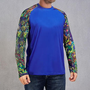 Maillot de pêche de qualité supérieure hommes séchage rapide haute Performance pêche en plein air 100% coton Polyester chemises Logo personnalisé - Product Image 3