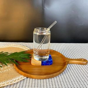 Durable and Stylish Classic Design Wood <b>Epoxy</b> <b>Table</b> Coaster Low Price Mats & Pads for <b>Table</b> Protection for Christmas - Product Image 2