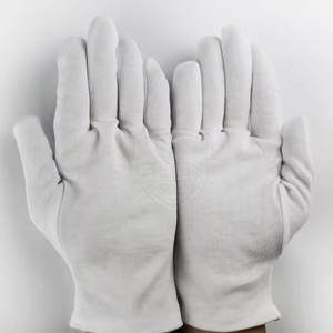 Guantes de Algodón Personalizados de Alta Calidad, Nuevo Diseño, Protección para las Manos, Bajo MOQ, Guantes de Seguridad de Algodón - Product Image 5