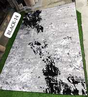 Tapis turc moderne tissé à la machine en polypropylène, haute qualité, résistant aux taches, à poils longs, abstrait, pour chambre à coucher et maison