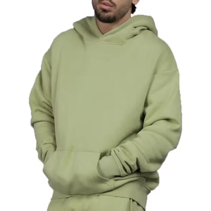 New Product Fashion Male Mens Streetwear <b>Baggy</b> Hoodies Cotton <b>Gym</b> Boxy Fit Men's Sweatshirts Hoodies - Product Image 3