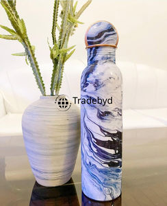 Eco-Friendly Pure Handcrafted <b>Copper</b> <b>Bottle</b> with Elegant Design Perfect Healthy Hydration Drinkware for Tradebyd - Product Image 5