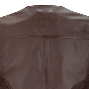 Chaleco de cuero de moto para hombre profesional, tela genuina de invierno disponible en todos los tamaños, colores y diseño, chaleco de cuero - Product Image 6