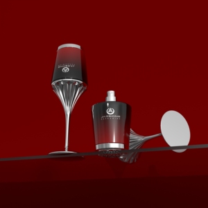 Thiết kế mới rượu vang thủy tinh hình dạng chai nước hoa Hot Bán tùy chỉnh 100ml 200ml nước hoa trong suốt chai - Product Image 5