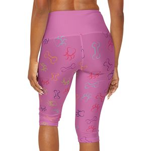 Pantalones de Yoga deportivos de diseño personalizado para mujer, pantalón corto ajustado de Color sólido para Yoga y ocio, venta al por mayor - Product Image 4