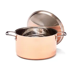 Casserole artisanale en cuivre VINGA Baron, produit de merchandising - Product Image 1