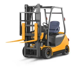 Chariot élévateur à combustion interne de moteur diesel de 2ton 4ton avec le chauffage à C.A. disponible pour la vente - Product Image 3