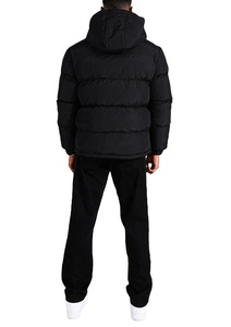 Custom Logo Coated High Quality Puff New Hot <b>Sale</b> Unisex Side Zipper Front Pocket Puffer Jackets <b>Spring</b> Puffer - Product Image 2