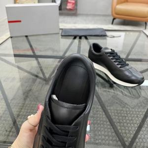 Zapatos Deportivos Negros de Cuero Genuino, Más Vendidos, con Excelente Agarre, Casuales y Cómodos, Clásicos, para Hombre, de Entrenamiento - Product Image 6