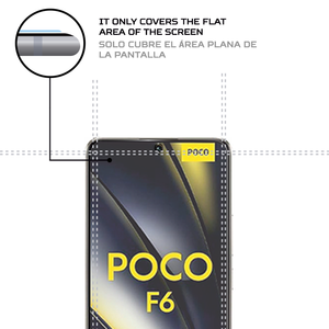 ป้องกันการกระแทกสำหรับอุปกรณ์ป้องกันหน้าจอ F6 Xiaomi poco ทนทานและดูดซับแรงกระแทก - Product Image 4