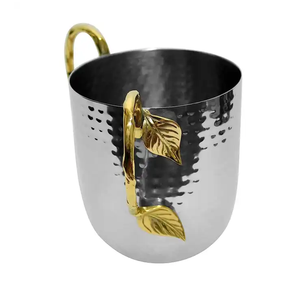 Tasse traditionnelle de lavage des mains avec double poignée sculptée au design personnalisé tasse de lavage des mains prix d'usine en gros - Product Image 4