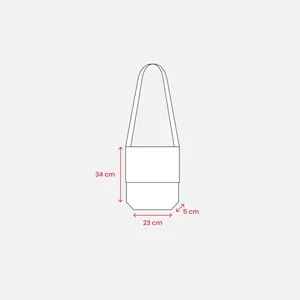 Borsa Promozionale Personalizzata in TNT con Tracolla - Product Image 5