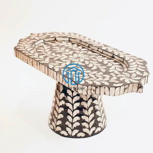 Lujoso juego de incrustaciones de madreperla para Ramadán Único hecho a mano Mubkhar para decoración de Ramadán y Eid - Product Image 3