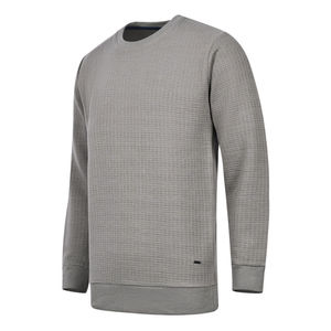 Otoño Invierno hombres 100% algodón transpirable tejido Digital frontal Casual Formal sudadera textura de cemento sudaderas con capucha sudaderas - Product Image 1