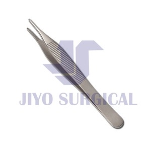 Fórceps de tejido marrón Adson de acero inoxidable de 12 cm | Fórceps quirúrgicos con dientes para un manejo preciso del tejido - Product Image 4