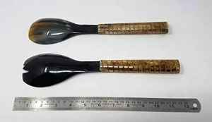 Cuillère en corne naturelle 100% personnalisée hautement polie et de la meilleure qualité fabriquée à la main pour les hôtels et restaurants d'Inde - Product Image 5