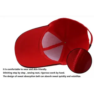 Casquette de sport pour homme idéale pour l'extérieur, avec matériau respirant, broderie personnalisée, tissu doux, casquettes de baseball ajustables - Product Image 4