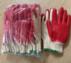 Gants enduits de caoutchouc vietnamien Gants de travail de sécurité anti-coupure avec semi-revêtement en latex pour le jardinage et le travail - Product Image 2