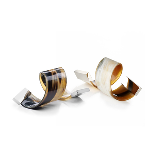 Servilleteros de cuerno de Búfalo, vajilla para mesa de Hotel, tamaño personalizado decorativo y producto más vendido - Product Image 5