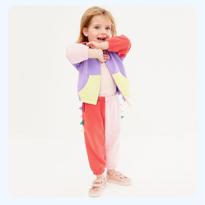 Conjunto Deportivo Personalizado para Adultos, con Bloques de Color, Transpirable, Talla Grande, Sudadera con Capucha y Pantalones Deportivos, Multicolor, Algodón Suave - Product Image 4