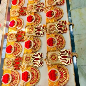 Belle porte de Lotus Toran suspendue pour décoration d'entrée maison Festival porte suspendue décor de mariage décor festif culturel - Product Image 5