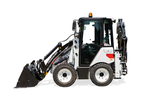 Mini Retroexcavadora HMK 62T, Cargadora de Ruedas Diésel, Equipo de Construcción Agrícola, Motor Kubota EPA, Color Negro para 5 Personas - Product Image 6