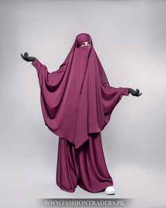 Moderno islámico modesto de talla grande de longitud completa Abaya transpirable poliéster ligero para vestido de Damas musulmán tradicional - Product Image 3