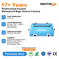 Sac à dos étanche en PVC 20L personnalisable accessoire de sport de plein air étanche pour l'escalade randonnée décontractée-pour le canotage et le camping