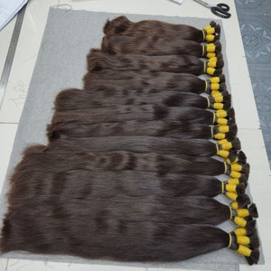 Bulk Baby Hair de Vietnam 100% Cabello humano Suave, sedoso y con cutícula completa alineada | Lejía a #613, tono claro - Product Image 6