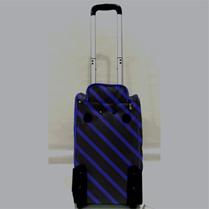 Zeta Phi Beta Sorority Trolley Bag Equipaje de viaje impermeable con letras de chenilla personalizadas Puff Print Bordado 3D e impresión DTG - Product Image 4