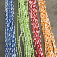 Vente en gros de fil de vadrouille en microfibres torsadé 100% polyester Dty 300d à forte absorption d'eau recyclé
