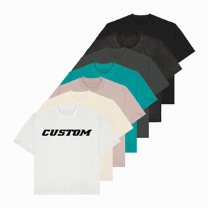 T-shirt vintage pour homme en coton 100% de haute qualité, coupe classique, imprimé graphique, lavage à l'acide, impression numérique grand format, 220 grammes, tricoté - Product Image 3