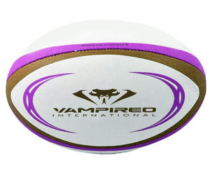 VAMPIREO-Pelota de rugby de marca pakistaní, pelotas de fútbol PU/cuero/Goma, cosida a mano, tamaño 5, profesional - Product Image 5