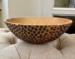 Premium Quality Wooden <b>Bowl</b> Natural Wood Serving <b>Bowl</b> for Salads Fruits <b>Snacks</b> and Decor Available for Sale - Product Image 4