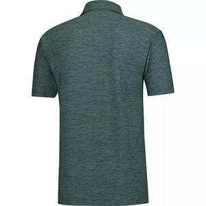 Polo de secado rápido para hombre, camiseta ajustada, uniforme corporativo transpirable, polos con patrón sólido personalizado, camiseta polo para hombre - Product Image 2